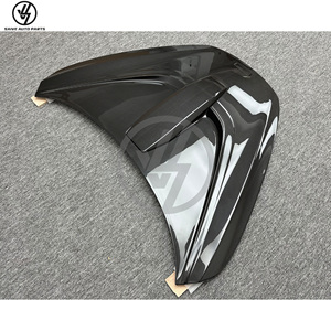Capot avant de voiture en fibre de carbone sèche Novit Style pour McLaren 720S 2015-2018, pièces de carrosserie en carbone, capot moteur - Product Image 4