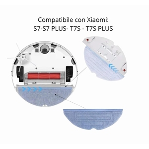 Paño de microfibra reutilizable de rápida absorción, paquete de 6, compatible con S7 S7 Plus T7S T7S Plus - Product Image 2