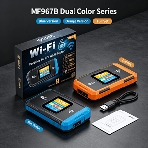 Routeur MiFi <span class=keywords><strong>de</strong></span> <span class=keywords><strong>poche</strong></span> débloqué MF967B 4G LTE avec <span class=keywords><strong>WiFi</strong></span>-6, boîtier robuste, batterie 3000 mAh, USB-C pour les voyages - Product Image 1