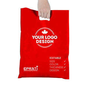 Bolsas de Compras de Plástico con Asas, Impresas a Medida y Troqueladas, de Alta Calidad, Fabricante Turco - Product Image 1