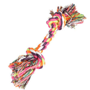 Grandi e medi masticatori aggressivi pesanti cane corda giocattolo cane giocattoli da masticare 100% di cotone denti di pulizia del cane corda giocattoli - Product Image 1