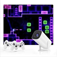 Proyektor Gaming YDH--P30GE 600 Lumens Android 11 BT5.0 Auto Focus 3D 100-inci Proyektor Video Home Theater