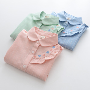 Chemisier élégant à volants de différents types pour jeunes filles, populaire sur les plateformes de vente en ligne - Product Image 5