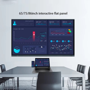 Papan Tulis Interaktif Layar Datar 110 Inci 8GB+128GB untuk Pendidikan dengan Berbagi Layar Nirkabel untuk Pengajaran di Ruang Kelas Sekolah - Product Image 4