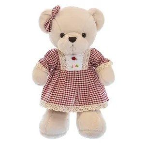 Bán buôn tùy chỉnh đẹp Teddy Plush mềm Gấu đồ chơi cho em bé và trẻ em