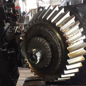 Piezas de maquinaria de ingeniería mecanizadas: engranajes cónicos de módulo grande, cremalleras no estándar, piñones, poleas de correa dentada en acero y hierro - Product Image 2