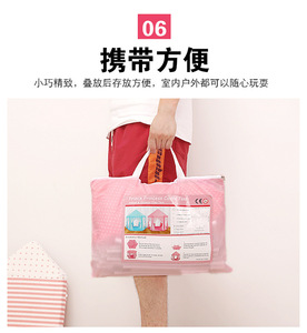 เต็นท์ปราสาทเจ้าหญิงปรับแต่งได้สำหรับเด็ก รูปทรงหกเหลี่ยม ผ้าทูลล์ - Product Image 6