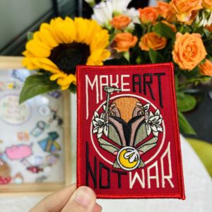 Tùy Chỉnh Bán Buôn Chất Lượng Cao Rhinestone Trống Ủng Hộ Sắt Trên Thêu Các Bản Vá Lỗi Cho Báo Chí Nhiệt Chuyển <span class=keywords><strong>Velcro</strong></span> Vá - Product Image 5