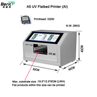 Printer UV Ink Flatbed Otomatis Cerdas dengan Print Head I3200 untuk Pencetakan Casing Ponsel dan Akrilik Kecepatan Tinggi
