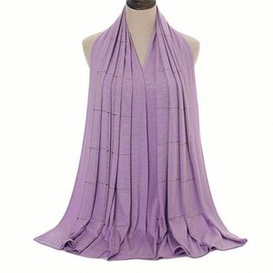 Muslim Women Hijab <b>Islamic</b> Scarf <b>Canvas</b> Breathable Fashion Malaysia Polyester 1 Opp Bag Model 1028 - Product Image 5