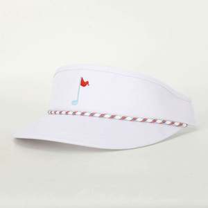 Gorra de Visera Deportiva con Logotipo Bordado Personalizado al por Mayor de Fábrica BSCI, Protección Solar UV, Secado Rápido, Visera Blanca para Golf - Product Image 1