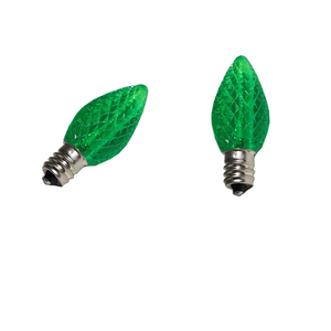 C7 SMD <span class=keywords><strong>LED</strong></span> màu xanh lá cây nhiều màu trang bị thêm bóng đèn giáng sinh chuỗi Ánh sáng thay thế bóng đèn - Product Image 4