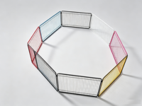 Enclos d'exercice pour hamsters en métal, vente en gros d'usine, enclos de marche pour petits animaux, grand espace, portable, durable, facile à assembler