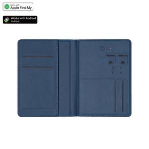 Portafoglio Sottile in Pelle PU <span class=keywords><strong>con</strong></span> Funzione 'Trova il Mio Passaporto', Tracker Ricaricabile, <span class=keywords><strong>Cover</strong></span> per Passaporto <span class=keywords><strong>con</strong></span> Funzione 'Trova il Mio Passaporto' - Product Image 1