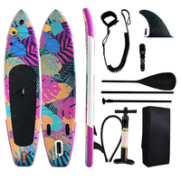 Tabla de Paddle Surf Inflable de Última Generación con Sistema de 3 Aletas, Todos los Accesorios, 11'6"x33"x6" 350x83x15cm, con Soporte para Cámara de Acción