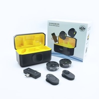 Micrófono Lavalier Inalámbrico Q9 para Grabación de Audio y Video, Transmisión en Vivo en Redes Sociales, Micrófono Portátil y Ligero