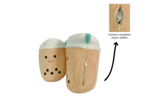 Vente flash : Oreiller en forme de tasse de thé au lait kawaii, créatif, simulation, mignon, drôle, peluche Boba, dropshipping avec rembourrage en coton PP - Product Image 1