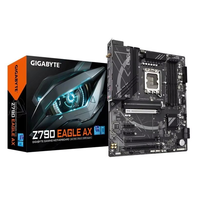 Gigabyte Computer Motherboard Z790 EAGLE AX LGA 1700 4xDDR5 DIMM Support I14/13/12 Processor Gaming Motherboard