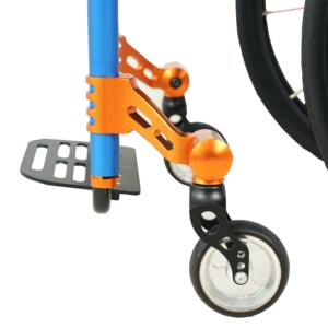 Nueva silla de ruedas deportiva plegable de moda, cómoda silla ultraligera de aleación de aluminio para adultos, rueda trasera de liberación rápida de 24 pulgadas - Product Image 5