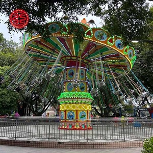 Sillas Voladoras Eléctricas para Parques <span class=keywords><strong>de</strong></span> Atracciones, Juegos <span class=keywords><strong>de</strong></span> Parques Temáticos para Adultos, Sillas Voladoras para Niños en Venta - Product Image 2