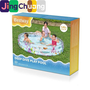 <span class=keywords><strong>Piscine</strong></span> à trois anneaux 51005 <span class=keywords><strong>pour</strong></span> enfants, <span class=keywords><strong>piscine</strong></span> à pataugeoire <span class=keywords><strong>pour</strong></span> bébés, baignoire - Product Image 4