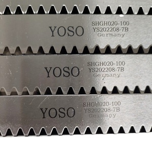 OEM yüksek kaliteli dişli raf pinyonu doğrusal hareket için CNC makinesi helisel diş raf ve pinyon dişli - Product Image 4