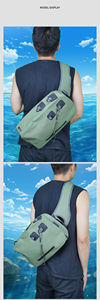 Sac à dos pour canne à pêche à la <span class=keywords><strong>mouche</strong></span> étanche à sangle réglable pour le kayak-Boîte <span class=keywords><strong>de</strong></span> pêche multi-sport et sac à bandoulière - Product Image 2