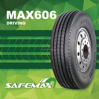 SAFEMAX 11R22.5 16PR approvisionnement d'usine chinois pour pneu de camion rentable M + S ISO Penus