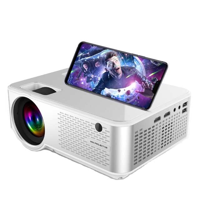 Wifi 1080P Screen Mirror Mobile Video Projectors Home Theater Cinema Beamer Smart HD Projector Mini Cellphone Portable Projector