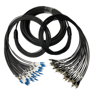 Glasfaserkabel TPU-armiert Singlemode 24-adrig G657A1 5,0 mm Durchmesser für den Außenbereich mit Stecker 5G FTTH-Netzwerk - Product Image 4