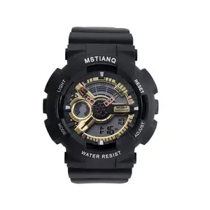 Mode Digitaluhr Männer Wasserdichte Double Time Fashion Multifunktion ale Sport Leuchtende Uhr für Frauen Logo