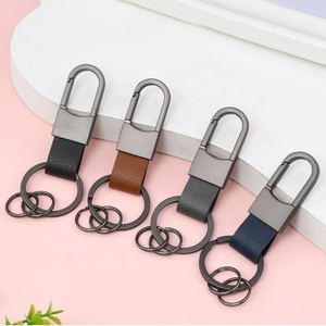 พวงกุญแจโลหะแบรนด์หรูหราพรีเมียมสไตล์เรโทรแท้ ขายส่ง พร้อมสลักโลโก้ตามสั่ง - Product Image 1