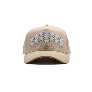 Gorras OEM G5 de Calidad, Modelo Project 001, de 5 Paneles, Bordadas, Unisex, con Visera Ancha, de Gamuza, Estilo Desgastado, Marca Anymore - Product Image 3