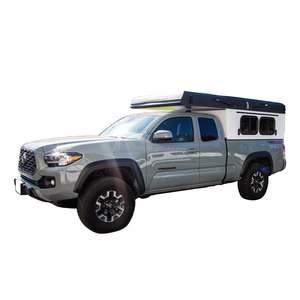 Thùng xe bán tải 4x4 tự chế, mái che bật lên bằng nhôm dành cho cắm trại ngoài trời - Product Image 5