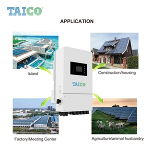 Convertisseur 10000W <span class=keywords><strong>10kw</strong></span> 220V/230V Onduleur solaire à onde sinusoïdale <span class=keywords><strong>pure</strong></span> avec prise en charge <span class=keywords><strong>MPPT</strong></span> Fonction parallèle Onduleur hybride - Product Image 4