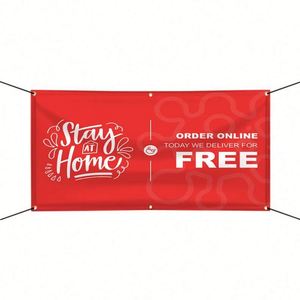 Design Custom PVC Waterproof Outdoor Advertising Banner Promotional <b>Flag</b> for Outdoor Use - Product Image 1