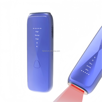 Épilateur pratique OEM/ODM Sapphire Ice Cooling 2025 nouveau modèle d'épilation IPL à double lampe avec rasoir et lunettes de protection