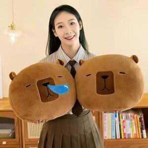 Capybara snot gấu Đồ chơi sang trọng siêu mềm sang trọng sofa đệm căng thẳng cứu trợ thắt lưng hỗ trợ gối với PP bông Điền - Product Image 2