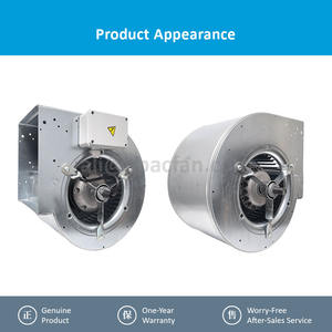 Ventilador Centrífugo de Doble Entrada Nicotra DDM-9-7-E6G3603-3F-4P-1V-+SCT 230/400V 50/60Hz 1355W 2.3A 1410RPM OEM IP55 con Rodamientos de Bolas - Product Image 4