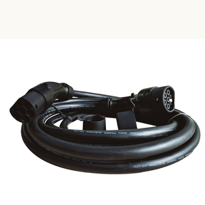 สายชาร์จ <span class=keywords><strong>mennekes</strong></span> Type 2ถึง Type 2 EV 32A สายชาร์จสามเฟสตัวผู้กับตัวเมีย <span class=keywords><strong>IEC</strong></span> <span class=keywords><strong>62196</strong></span> 5ม. พร้อม CCS1ปลั๊กสีดำ - Product Image 6