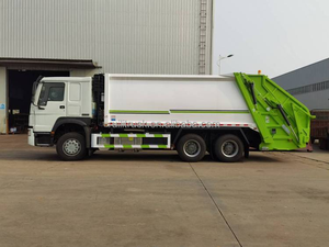 รถบรรทุกขยะอัดเม็ด Sinotruk HOWO 6x4 ยูโร 2 ขนาด 20 ลูกบาศก์เมตร - Product Image 3