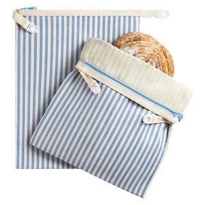 Bolsas de Pan Enceradas para Pan Casero y Pan de Levadura, Bolsas Reutilizables de Cera de Abeja y Algodón con Cierre Hermético para Mantener la Frescura, Paquete de 2 - Product Image 1