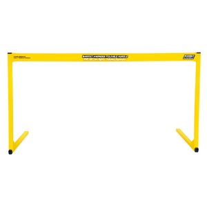 Barre de saut pliable à charnières en PVC, hauteur réglable 10-60 cm, équipement d'entraînement d'agilité - Product Image 2