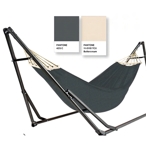 Hamaca <span class=keywords><strong>de</strong></span> tubo <span class=keywords><strong>de</strong></span> hierro <span class=keywords><strong>de</strong></span> acero inoxidable, cama duradera para acampar, precio <span class=keywords><strong>de</strong></span> fábrica - Product Image 2