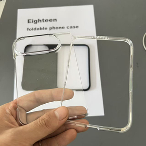 เคสใสกันกระแทก iPhone Duo Slim  วัสดุซิลิโคนเจลและพีซี ป้องกันการตก  แบบพับได้ - Product Image 6