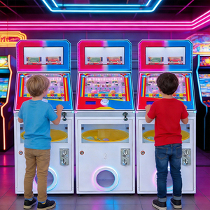 Machine de flipper commerciale pour enfants, mini-machine de jeu d'arcade <span class=keywords><strong>Pachinko</strong></span> à manivelle, machines de jeux à monnayeur - Product Image 1