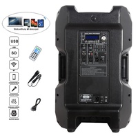 Altavoz profesional inalámbrico para Karaoke, subwoofers de 1600W y 12 pulgadas, sistema de sonido activo para DJ, TWS, DSP, EQ, FM, ECHO Bocina parant