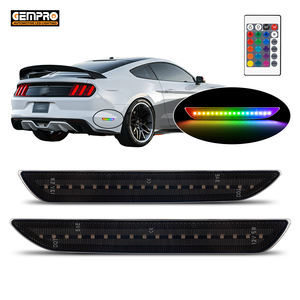 Proveedor Mayorista de Luces LED RGB para Automóviles, Reflector Trasero para Parachoques, Luz de Posición Lateral, Luz de Señal de Giro para Ford Mustang 2015~<span class=keywords><strong>2023</strong></span>, Accesorios - Product Image 1