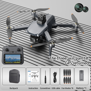 Mini Dron plegable para principiantes, fotografía aérea barata <span class=keywords><strong>de</strong></span> alta calidad, posicionamiento GPS, Láser <span class=keywords><strong>de</strong></span> 360 °, evitación <span class=keywords><strong>de</strong></span> obstáculos, 2017 Pro MAX - Product Image 6
