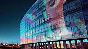 Pantalla <span class=keywords><strong>de</strong></span> película transparente Jode para edificio <span class=keywords><strong>de</strong></span> oficinas, centro comercial, joyería, sala <span class=keywords><strong>de</strong></span> exposiciones, pantalla <span class=keywords><strong>de</strong></span> película <span class=keywords><strong>de</strong></span> <span class=keywords><strong>cristal</strong></span> LED - Product Image 4